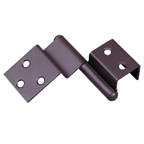 CHARNIERE DE PORTE DEGONDABLE - MARRON - GAUCHE X 2 - REIMO