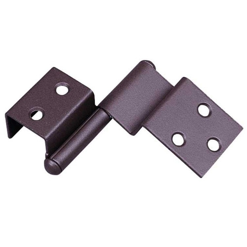 CHARNIERE SPECIALE PORTE - BRUN - DROITE X 2