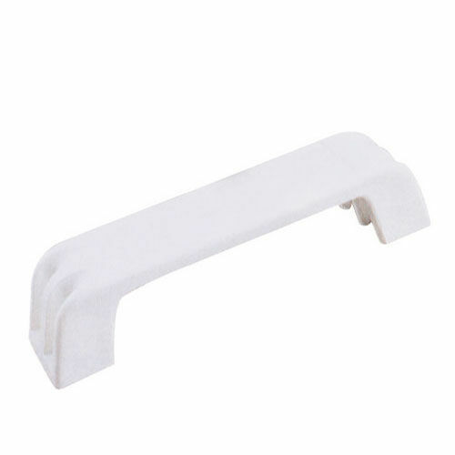 Poignee de tirage plastique entraxe 147mm blanc