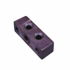 Miniature 10 X Fixe meuble 5 trous marron N° 1 Miniature 10 X Fixe meuble 5 trous marron N° 1