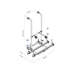 Miniature PORTE-VÉLOS FOURGON 2 PORTES ARRIÈRES SPORT G2 COMPACT - THULE N° 1 Miniature PORTE-VÉLOS FOURGON 2 PORTES ARRIÈRES SPORT G2 COMPACT - THULE N° 1