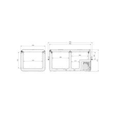 Miniature Glacière CFX3 95DZ double zone - DOMETIC N° 7 Miniature Glacière CFX3 95DZ double zone - DOMETIC N° 7