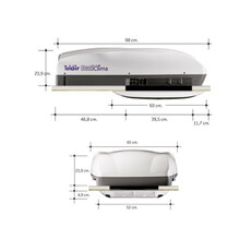 Miniature CLIMATISEUR DUALCLIMA 12500H - TELAIR N° 3