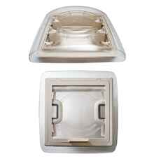 Miniature LANTERNEAU À POIGNÉES DESIGN 28 BLANC - MPK N° 0 Miniature LANTERNEAU À POIGNÉES DESIGN 28 BLANC - MPK N° 0