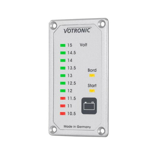 JAUGE 2 BATTERIES DUO AKKU TESTER S - VOTRONIC