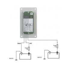 Miniature JAUGE 2 BATTERIES DUO AKKU TESTER S - VOTRONIC N° 1 Miniature JAUGE 2 BATTERIES DUO AKKU TESTER S - VOTRONIC N° 1