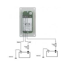 Miniature JAUGE 2 BATTERIES DUO AKKU TESTER S - VOTRONIC N° 1