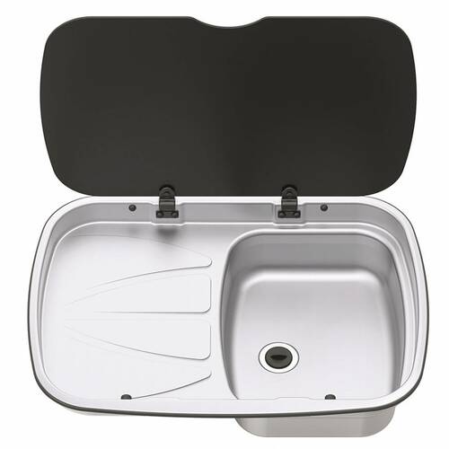 EVIER COUVERCLE ARGENT SINK VERSION GAUCHE - THETFORD