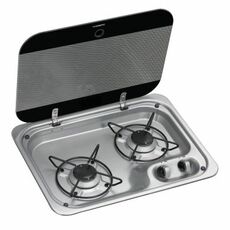 RÉCHAUD ENCASTRABLE 2 FEUX HBG 2335 - DOMETIC