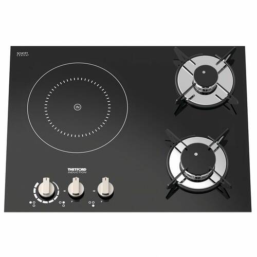 PLAQUE DE CUISSON 2 FEUX GAZ + 1 INDUCTION TOP LINE 981 - THETFORD