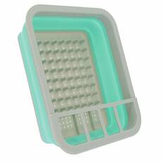 EGOUTTOIR VAISSELLE PLIANT SILICONE - INCASA