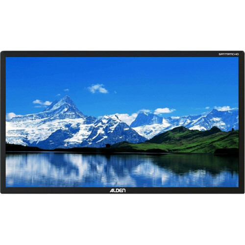 TÉLÉVISEUR SATMATIC AIO 18.5' DVD LED FRANSAT VERSION POINTEUR INTÉGRÉ - ALDEN