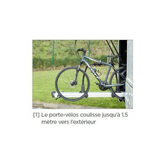 Porte v lo soute camping car Veloslide Veloslide Long THULE