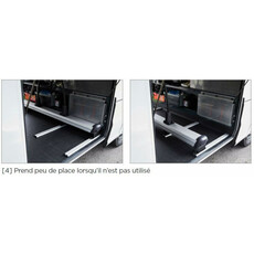 Miniature Porte-vélo soute camping-car Veloslide Veloslide Long - THULE N° 6 Miniature Porte-vélo soute camping-car Veloslide Veloslide Long - THULE N° 6