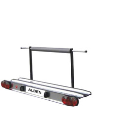 Miniature Porte-moto Silver 130 kg sans faisceau pour porte-à-faux max. 1650 mm - ALDEN N° 1 Miniature Porte-moto Silver 130 kg sans faisceau pour porte-à-faux max. 1650 mm - ALDEN N° 1