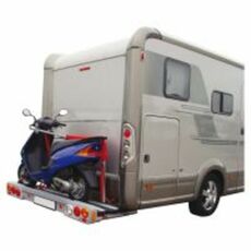 Miniature PORTE-MOTO ALU PLATINIUM POUR VÉHICULE AVEC PORTE-À-FAUX MAX. 1100 MM - FEUX TYPE 2 - ALDEN N° 0