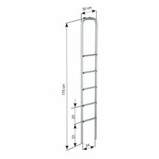 Miniature ECHELLE EXTÉRIEURE OMNI LADDER 5 MARCHES - THULE N° 1