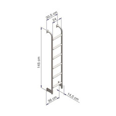 Miniature ECHELLE EXTÉRIEURE OMNI LADDER 6 MARCHES - THULE N° 1