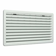 Miniature GRILLE D AERATION 533 MM X 281 MM (Blanc FIAT 210) - THETFORD N° 0 Miniature GRILLE D AERATION 533 MM X 281 MM (Blanc FIAT 210) - THETFORD N° 0