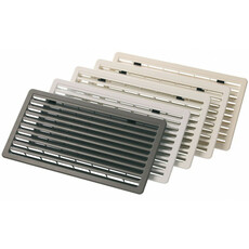 Miniature GRILLE AERATION RÉFRIGÉRATEUR GRIS 483 x 186 mm - THETFORD N° 1