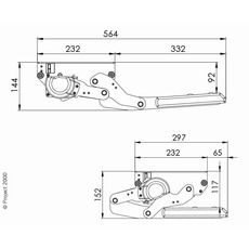 Miniature MARCHEPIED ELECTRIQUE 12V largeur 550 mm - PROJECT 2000 N° 1