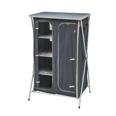 Miniature MEUBLE DE RANGEMENT AVEC PENDERIE GRIS / NOIR - TRIGANO N° 1 Miniature MEUBLE DE RANGEMENT AVEC PENDERIE GRIS / NOIR - TRIGANO N° 1