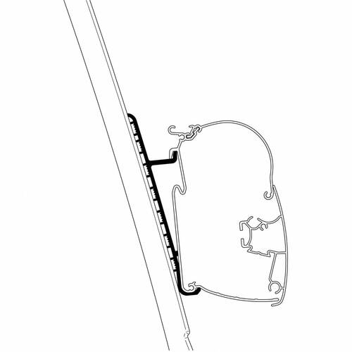 ADAPTATEUR PAROI DUCATO H3 - THULE