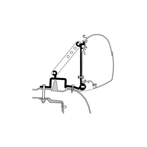 ADAPTATEUR DE STORES RENAULT MASTER 98 À 2010 - THULE