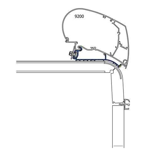 ADAPTATEUR DE STORES HYMER 5 M - THULE