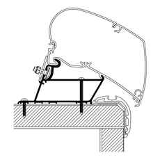 ADAPTATEUR DE STORES MALIBU 4,5 M - THULE