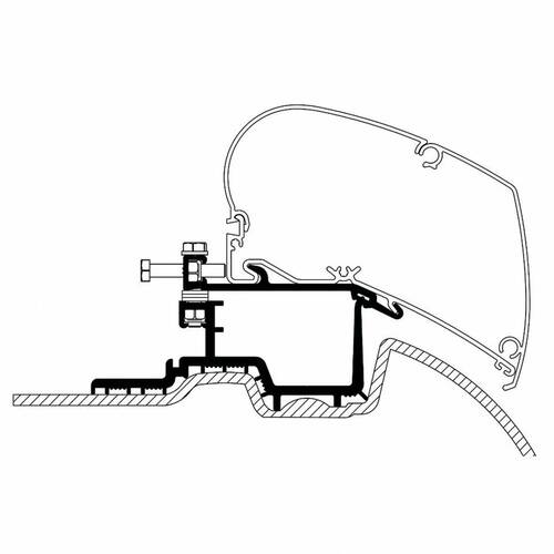 ADAPTATEUR DE STORES MERCEDES SPRINTER VW CRAFTER APRES 2006 - THULE