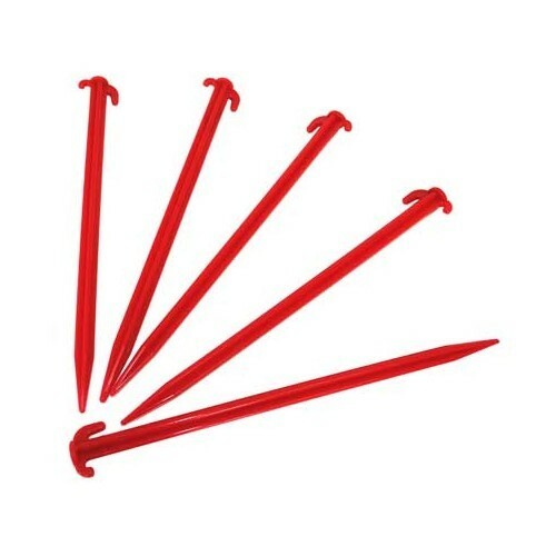 LOT DE 4 PIQUETS CROIX EN PLASTIQUE LONGUEUR 20 CM