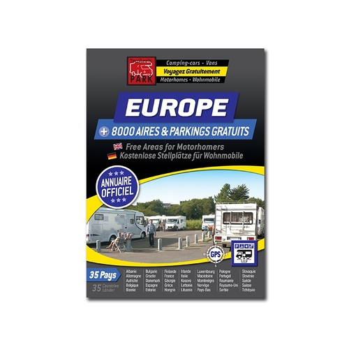 Annuaire EUROPE des Aires & Parkings GRATUITS - TRAILERS PARK