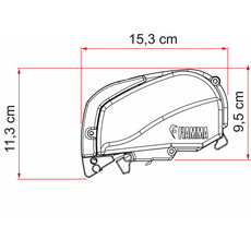 Miniature STORE F80S 290 TITANIUM ROYAL GREY - FIAMMA N° 3