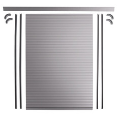 Miniature Volet roulant - ARGENT - CARBEST N° 0