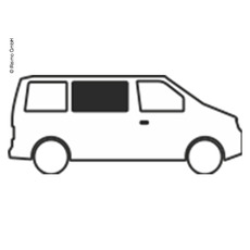 Miniature Baie coulissante avant droite pour Ford Transit Custom 7 2013-2022 N° 2 Miniature Baie coulissante avant droite pour Ford Transit Custom 7 2013-2022 N° 2