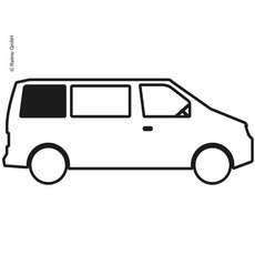 Miniature Baie fixe arrière droite pour VW T5/T6 Long à partir de 2004 N° 1 Miniature Baie fixe arrière droite pour VW T5/T6 Long à partir de 2004 N° 1