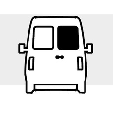 Miniature Baie fixe pour porte arriére droite pour MERCEDES SPRINTER / VW CRAFTER de 2007 à 2018 N° 1 Miniature Baie fixe pour porte arriére droite pour MERCEDES SPRINTER / VW CRAFTER de 2007 à 2018 N° 1
