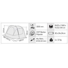 Miniature Auvent Gonflable Adria Action AIR 361 N° 1 Miniature Auvent Gonflable Adria Action AIR 361 N° 1