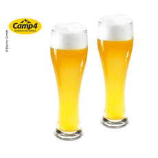 Miniature Lot de 2 Verres à bière blanche Estella - CAMP4 N° 1 Miniature Lot de 2 Verres à bière blanche Estella - CAMP4 N° 1