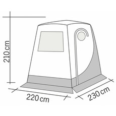 Miniature Auvent arrière Trapez pour Renault Trafic / Expert / Vivaro N° 5 Miniature Auvent arrière Trapez pour Renault Trafic / Expert / Vivaro N° 5