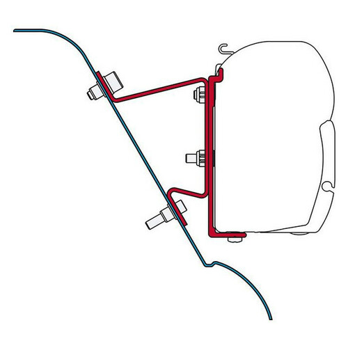 KIT ADAPTATEUR POUR STORE F45L / F45S SUR SPRINTER / CRAFTER A PARTIR DE L'ANNEE 07/06 - FIAMMA