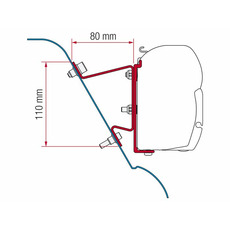 Miniature KIT ADAPTATEUR POUR STORE F45L / F45S SUR SPRINTER / CRAFTER A PARTIR DE L'ANNEE 07/06 - FIAMMA N° 1