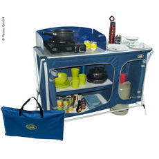 Miniature CUCCINA QUICK - CUISINE DE CAMPING ALUMINIUM AVEC EVIER 124x48CM - CAMP4 N° 1 Miniature CUCCINA QUICK - CUISINE DE CAMPING ALUMINIUM AVEC EVIER 124x48CM - CAMP4 N° 1