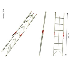 Miniature ECHELLE ALUMINIUM REPLIABLE 2.1M - CARBEST N° 3 Miniature ECHELLE ALUMINIUM REPLIABLE 2.1M - CARBEST N° 3