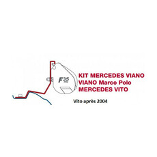 Miniature KIT ADAPTATEUR POUR STORE F35 PRO SUR Mercedes Vito après 2004 - FIAMMA N° 1 Miniature KIT ADAPTATEUR POUR STORE F35 PRO SUR Mercedes Vito après 2004 - FIAMMA N° 1