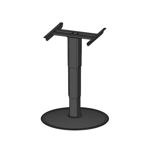 PIED DE TABLE TELESCOPIQUE de 320 a 680 mm A POSER - ILSE