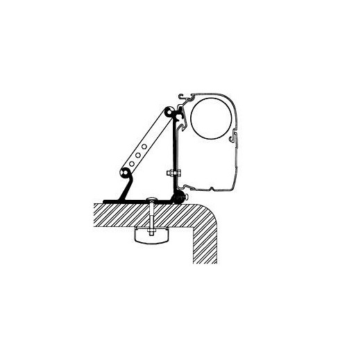 KIT ADAPTATEUR DE TOIT UNIVERSEL POUR OMNISTOR série 2-5-8 - THULE