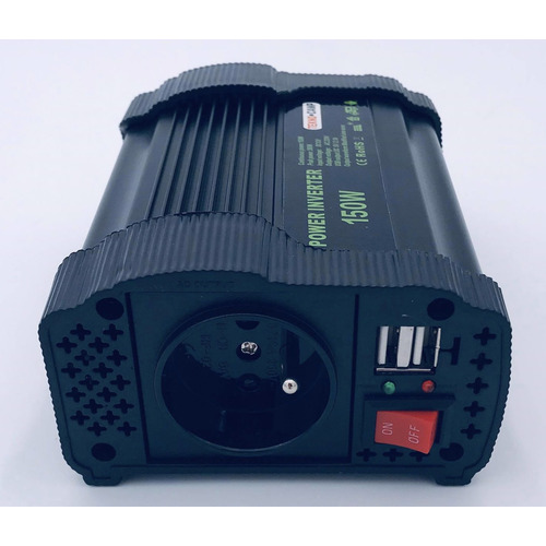 Convertisseur 12V/230V 150 Watts + 2 prises USB - TEKNO CAMP