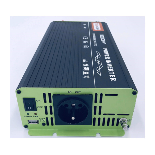 Convertisseur 12Volts 1000 Watts PUR SINUS avec télécommande - TEKNOCAMP - TEKNO CAMP